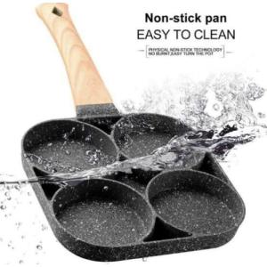 4 Holes Omelette, Burger Non Stick Fry Pan