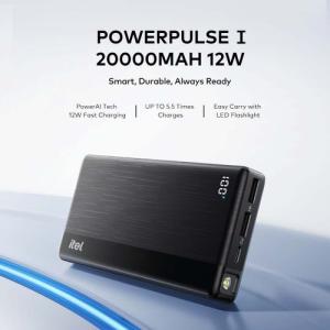 itel PowerPulse A1160 Power-Bank 20000mAh 12W Fast Charging TypeC